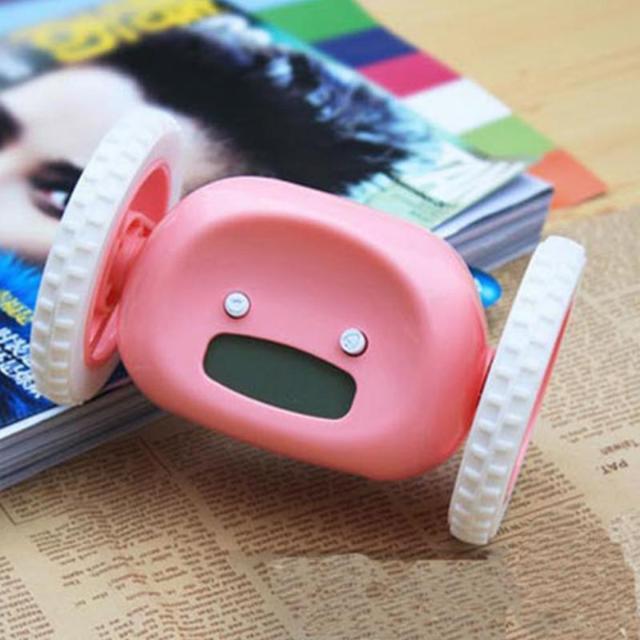 Gadgets d'Eve Rose ALARMUP™ : Réveille-matin Roulant Fuyard